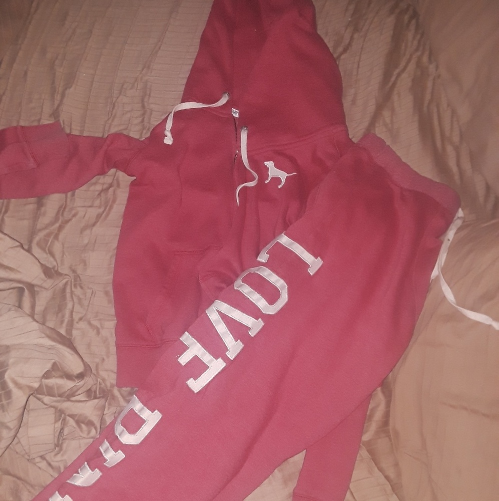 Victoria secret jogging set sz large